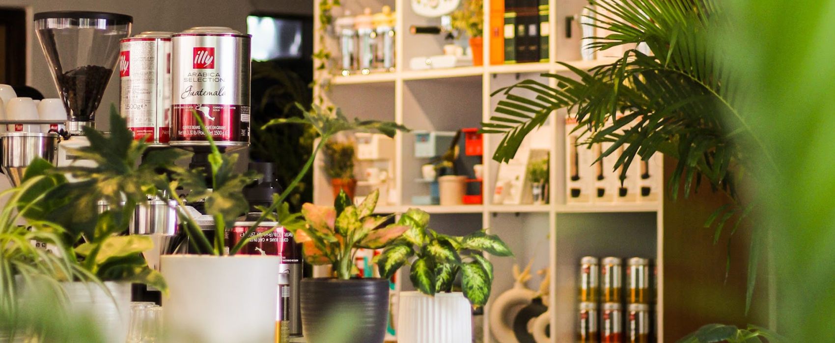 Barista area at Deli Akuj