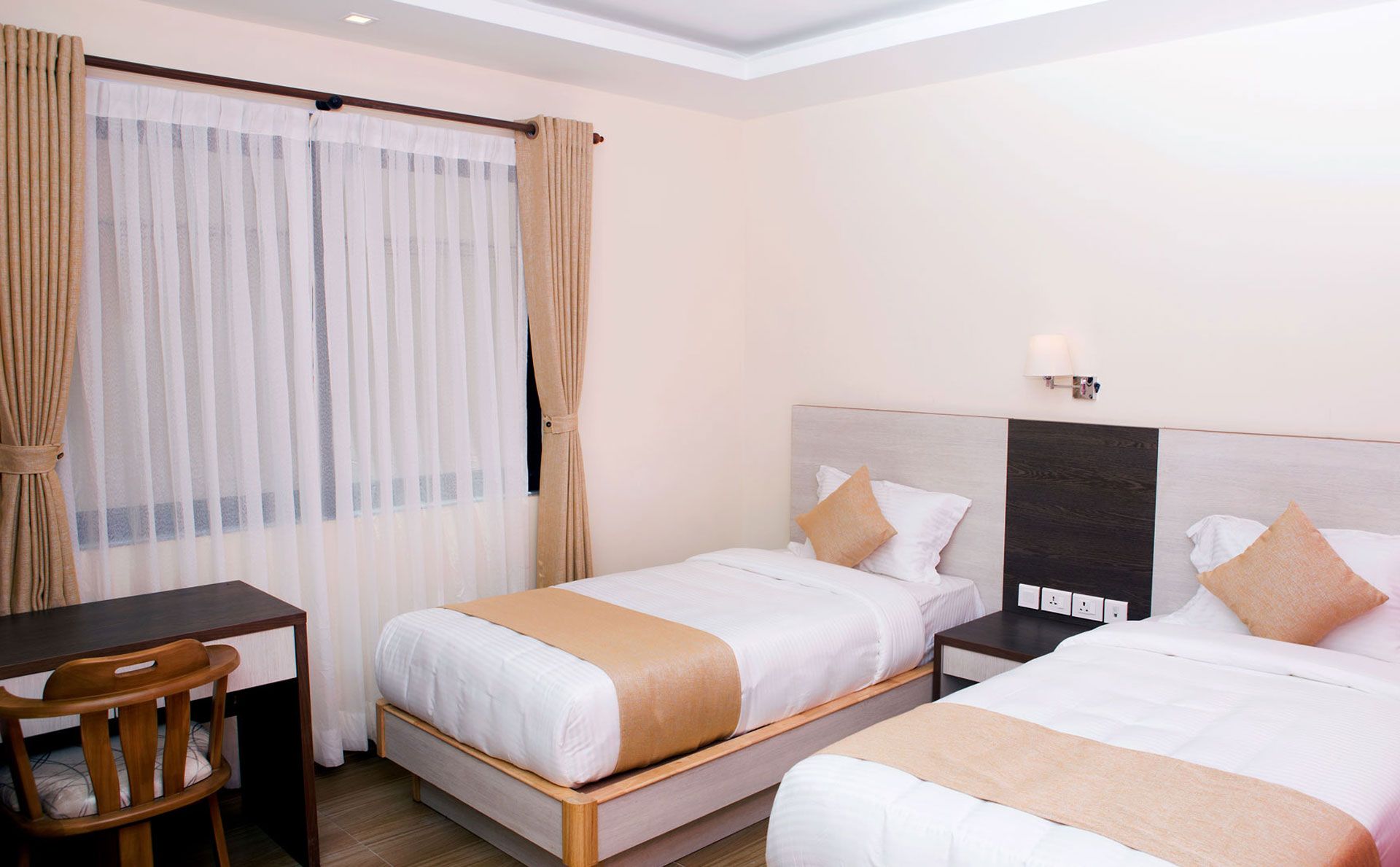 1BHK Twin Room at Sarovar Residency